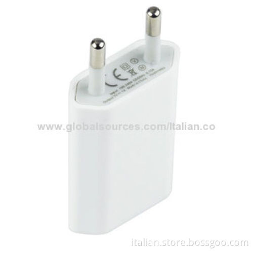 5V/1,000mAh High-quality Wall Charger for iPhone with USB Port
